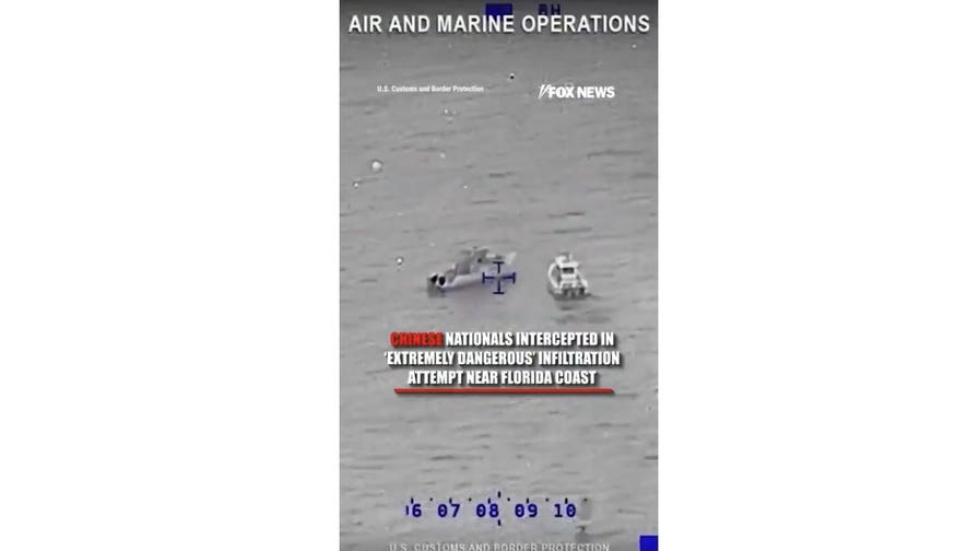 WATCH: Smuggling boat intercepted off the coast of Florida