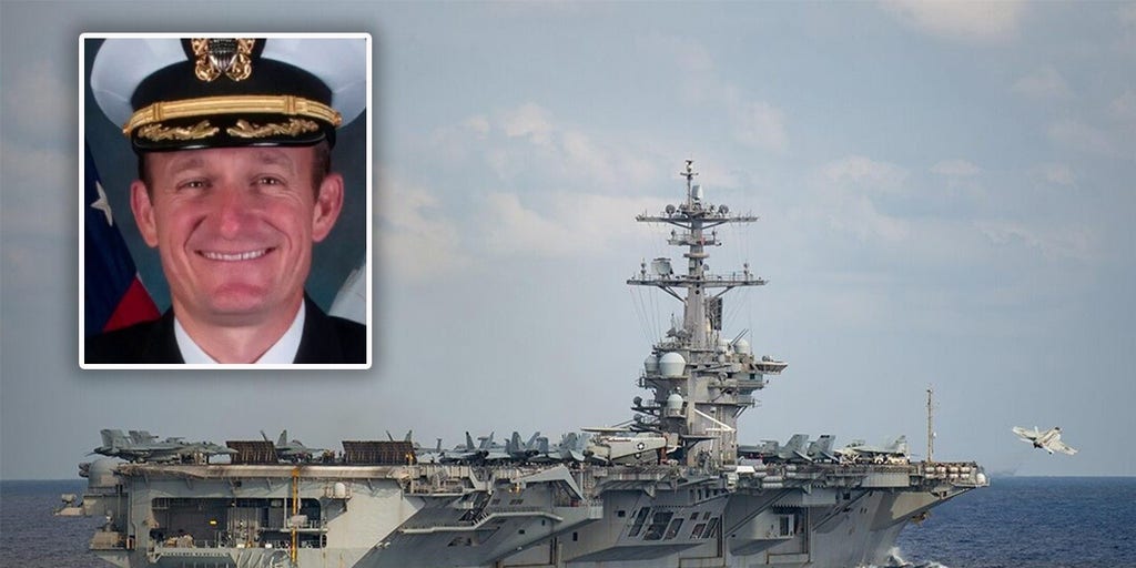 Ousted USS Theodore Roosvelt captain tests positive for coronavirus, defense official says