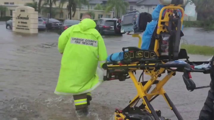 Florida senior living facility evacuated due to rising floodwaters