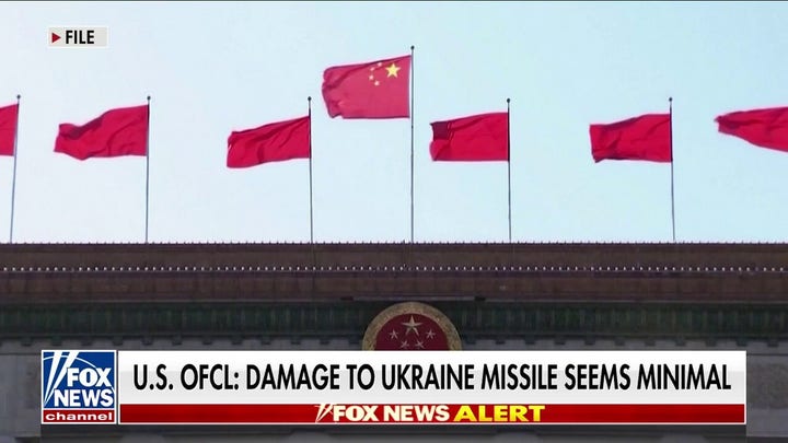 Damage to Ukraine missile seems minimal