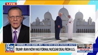 Jack Keane: Trump is 'reversing' Biden admin's 'failed' policies with Middle East trip