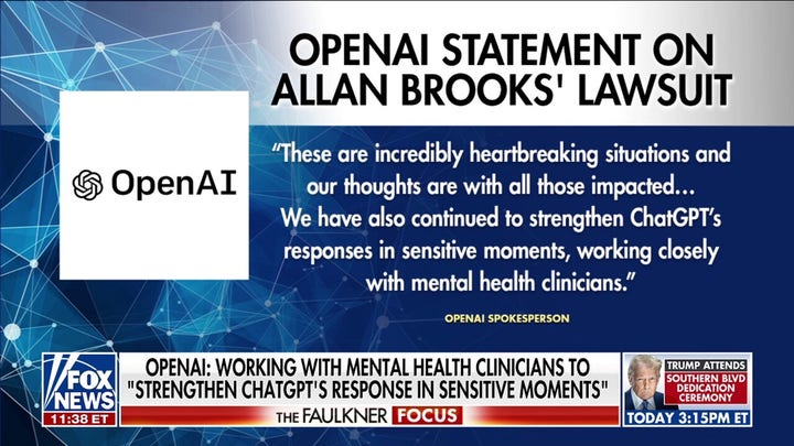 OpenAI faces lawsuit over ChatGPT triggering user's 'delusional spiral'