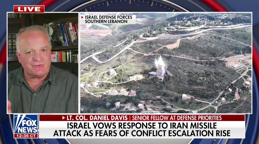 Israel vows a response to Iranian missile attack