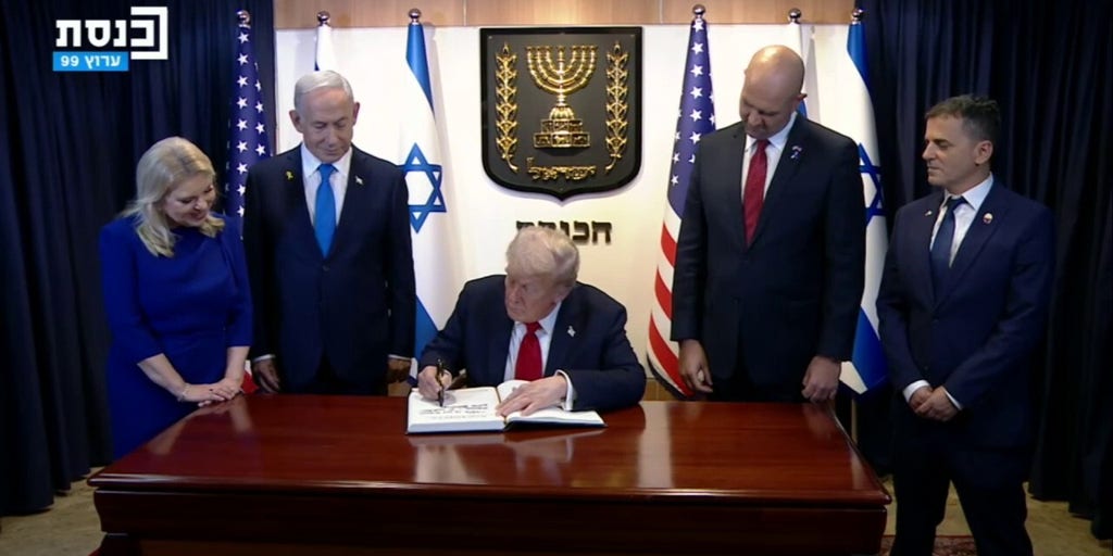 President Trump writes message to Israelis