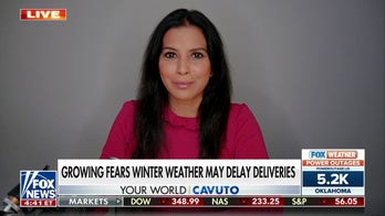 Winter weather could complicate last-minute gift shopping