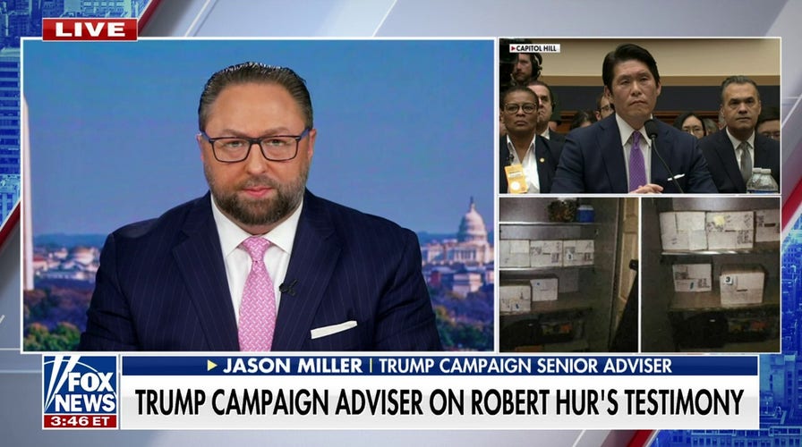 Biden, Trump treated with 'two completely different' standards of justice: Jason Miller