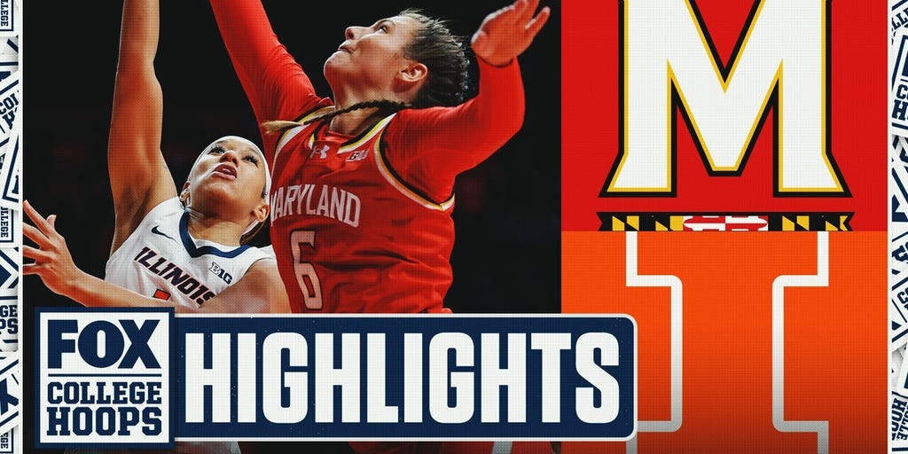 No. 7 Maryland Terrapins vs. Illinois Fighting Illini Highlights :basketball: FOX College Hoops