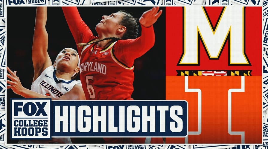 No. 7 Maryland Terrapins vs. Illinois Fighting Illini Highlights :basketball: FOX College Hoops