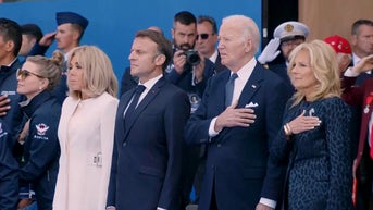 President Biden participates in D-Day wreath laying ceremony