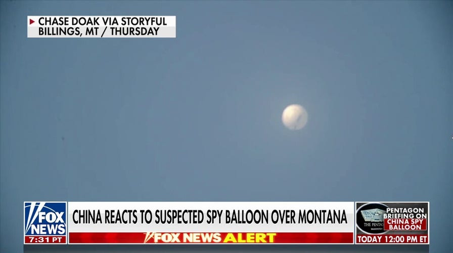 Pentagon says Chinese surveillance balloon over U.S. does not pose direct threat