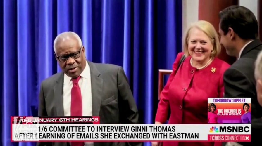 MSNBC panel wonders if Ginni Thomas should be ‘perp-walked’ by Jan. 6 Committee