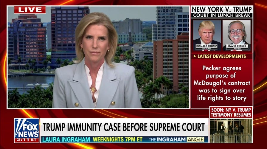 Laura Ingraham: Anti-Trump legal analysts seem ‘concerned’