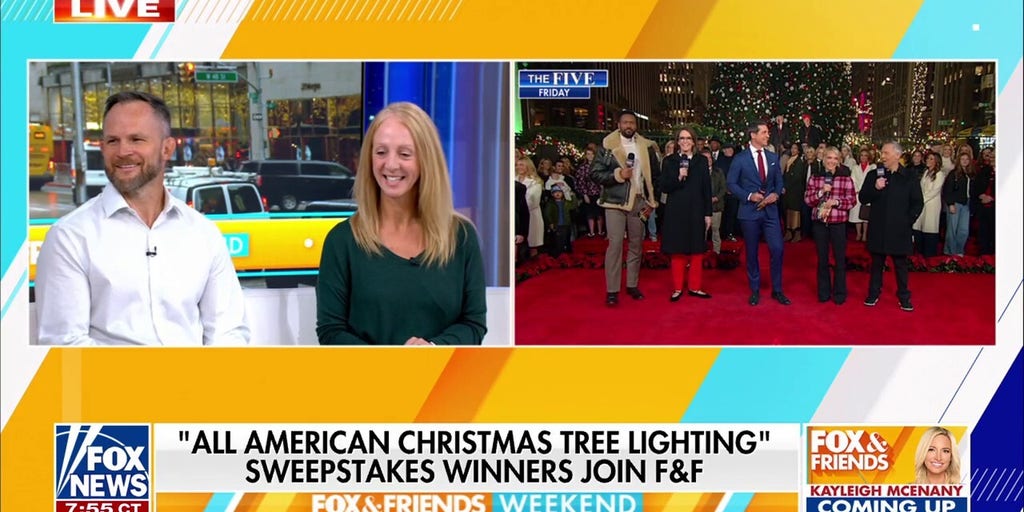 Fans win all-expenses paid trip to New York City to attend All-American Christmas tree lighting
