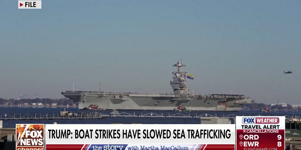 Maritime drug movement sees decrease since Trump administration launched strike on suspected drug boats