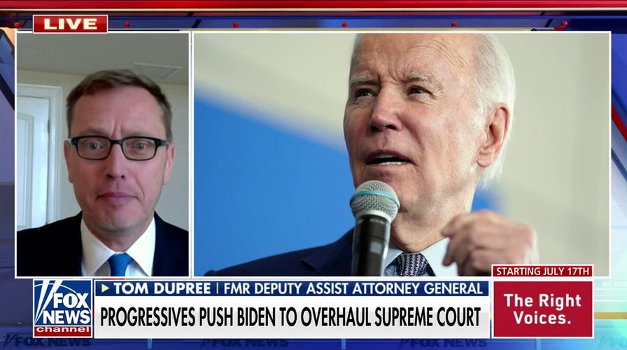 Biden's opposition to packing of Supreme Court is 'absolutely right': Tom Dupree