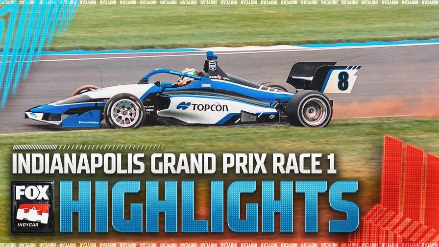 INDY NXT: Indianapolis Grand Prix Race 1 Highlights 🏁 INDYCAR on FOX