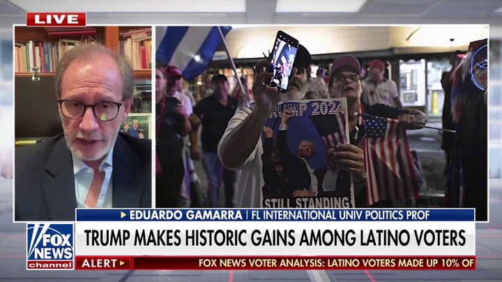 Cómo Trump consiguió ganancias históricas entre los votantes latinos