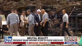 President Trump reacts to devastating Texas floods