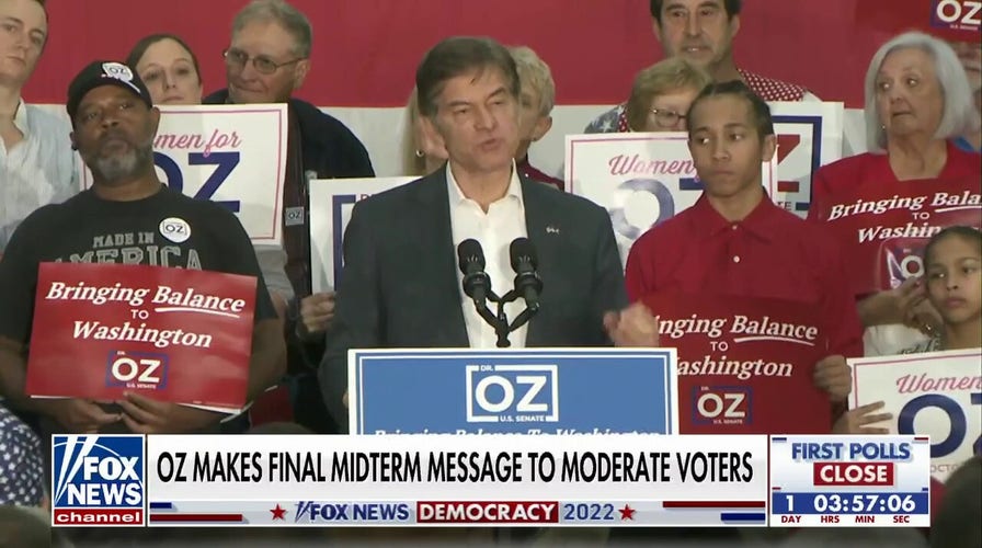 Dr. Oz makes final pitch to Pennsylvania voters in flurry of campaign events