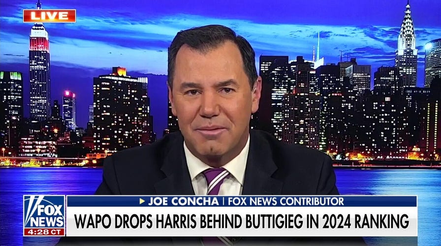 Joe Concha: 'This shows you how unpopular Kamala Harris is'