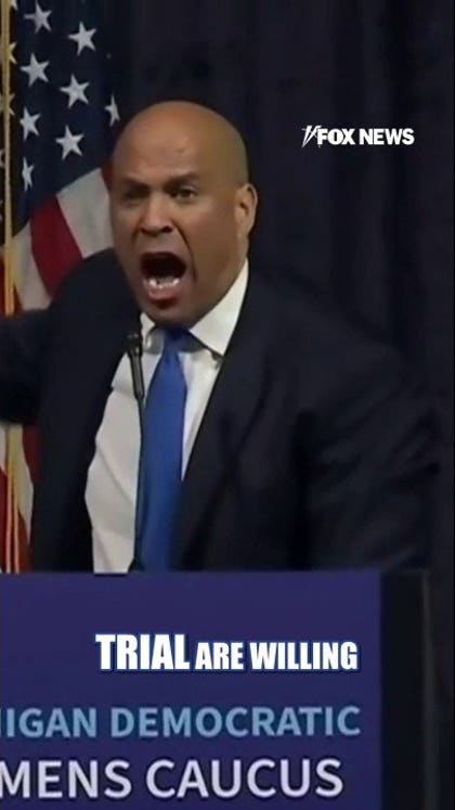 'CALM DOWN!': Gutfeld ROASTS 'desperate' Cory Booker