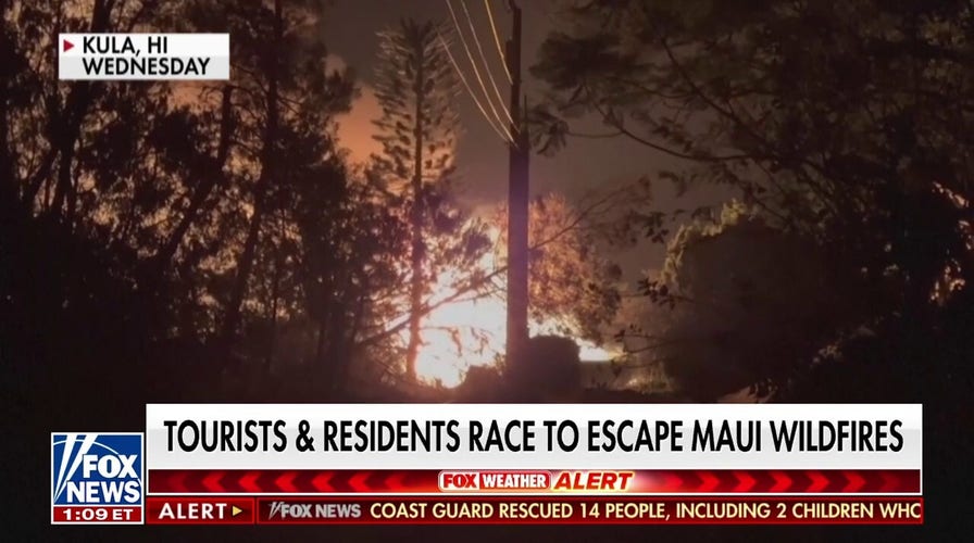Maui wildfires devastate popular tourist town of Lahaina