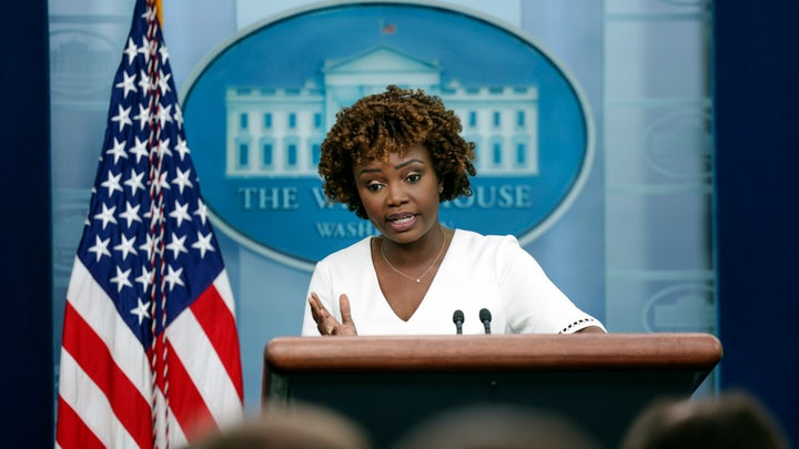 White House Press Secretary Karine Jean-Pierre briefs the media