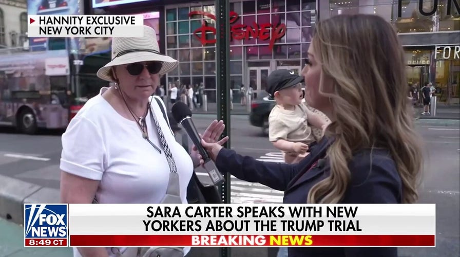 New Yorkers react to the Trump trial: 'Outrageous!'