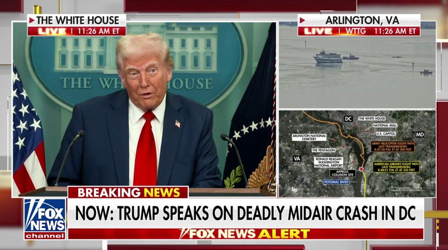 Trump calls DC plane crash a 'confluence of bad decisions’