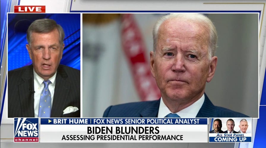Brit Hume sends warning about Biden's 'alarming' mental capacity