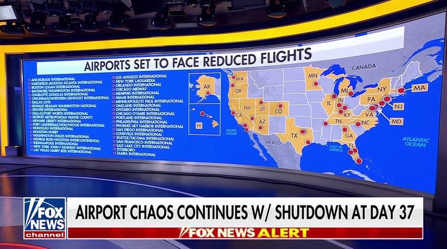 Trump admin orders widespread reductions at 40 airports