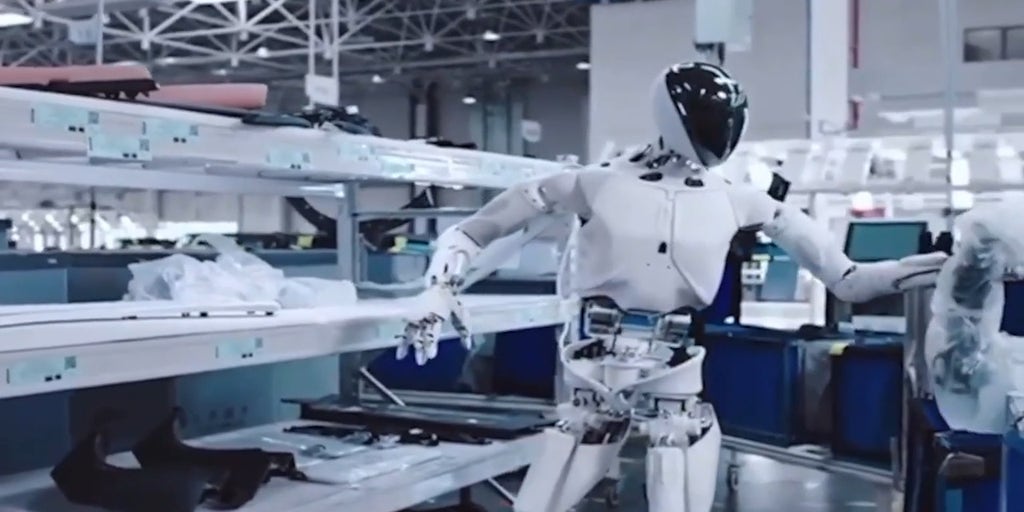 Chinese humanoid robot with eagle eye vision and powerful AI