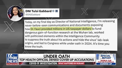 Tulsi Gabbard declassifies COVID-19 lab leak documents, accuses Fauci of cover-up