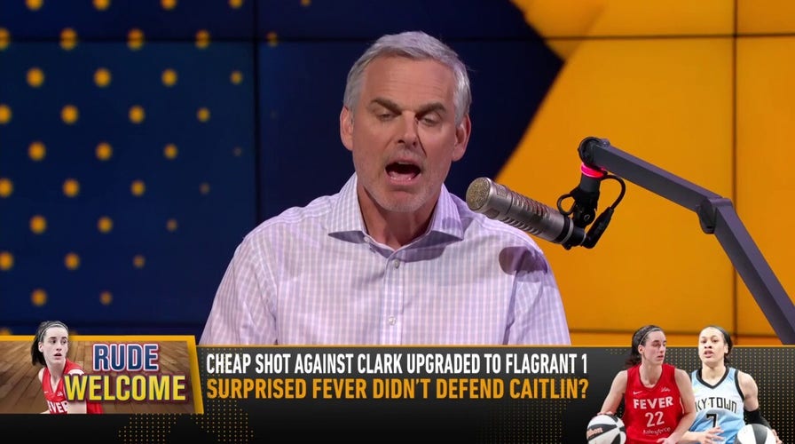 Colin Cowherd breaks down Caitlin Clark and her handling of the WNBA's physicality