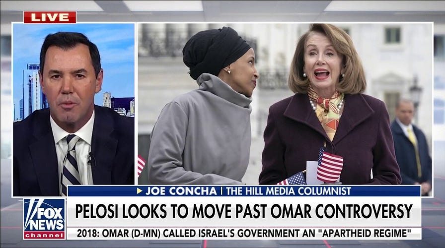 Joe Concha: Pelosi’s comments on Ilhan Omar ‘sends a strong message’ that the radicals are in charge