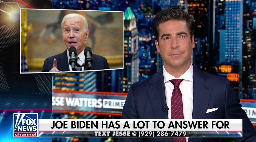 Jesse Watters: Biden just lied to the Weather Channel
