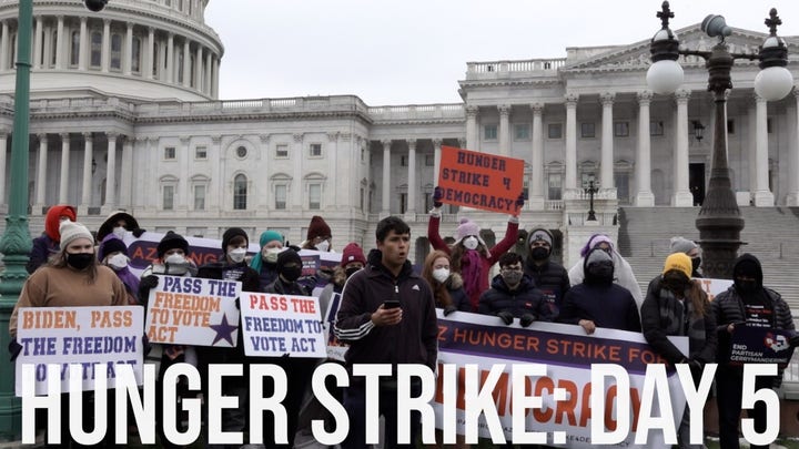 WATCH NOW: HUNGER STRIKE DAY 5: As pain set in, strikers feel "disheartened," but "resolved," 37 out of 40 continue