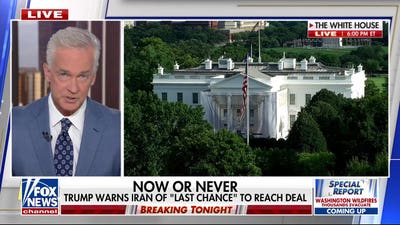 Trump warns Iran of 'one last chance' to reach deal after canceled airstrikes