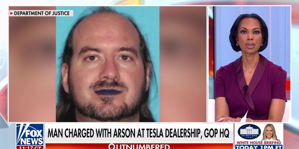 Firebombing suspect charged in attacks on Tesla, GOP HQ