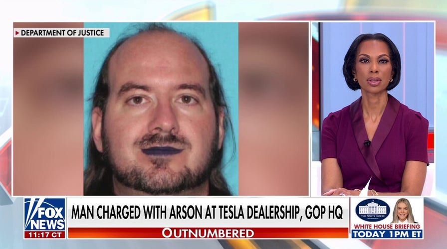 Firebombing suspect charged in attacks on Tesla, GOP HQ