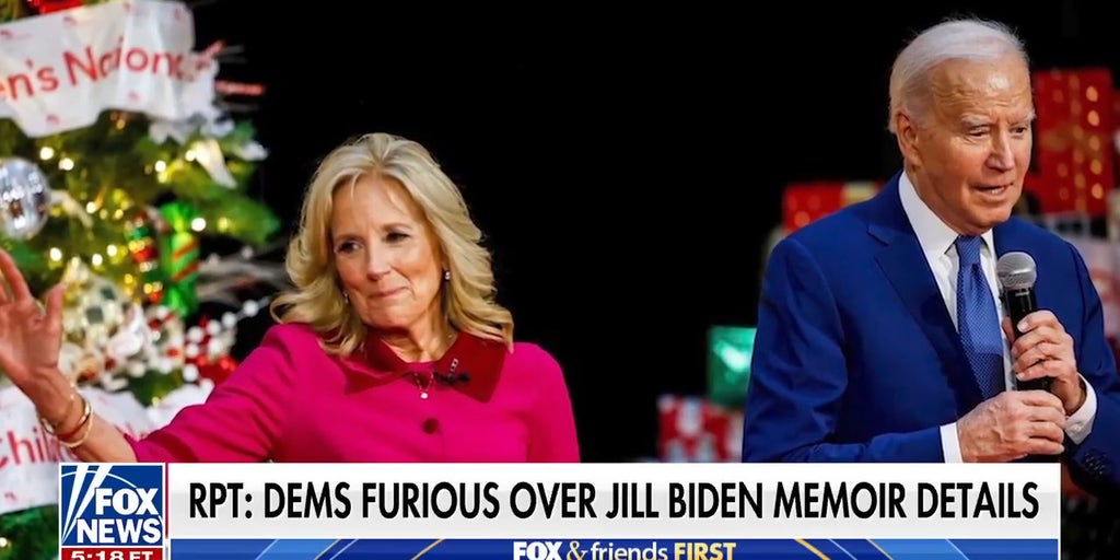 Jill Biden's memoir sparks Democrat fury