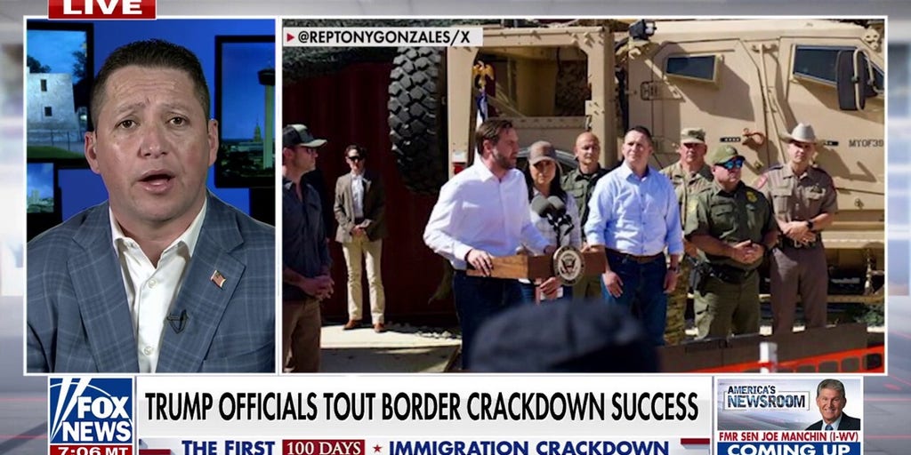 Texas rep. praises Trump's border crackdown: 'His leadership has led to success quickly'