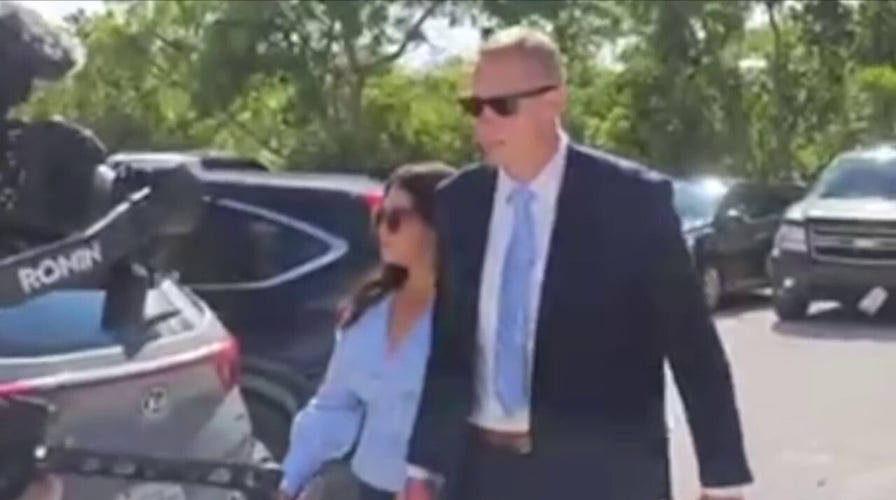 Bryan Hagerich arrives at court in Turks and Caicos
