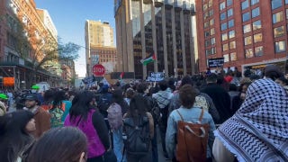 NYU protesters chant "From the river to the sea" - Fox News