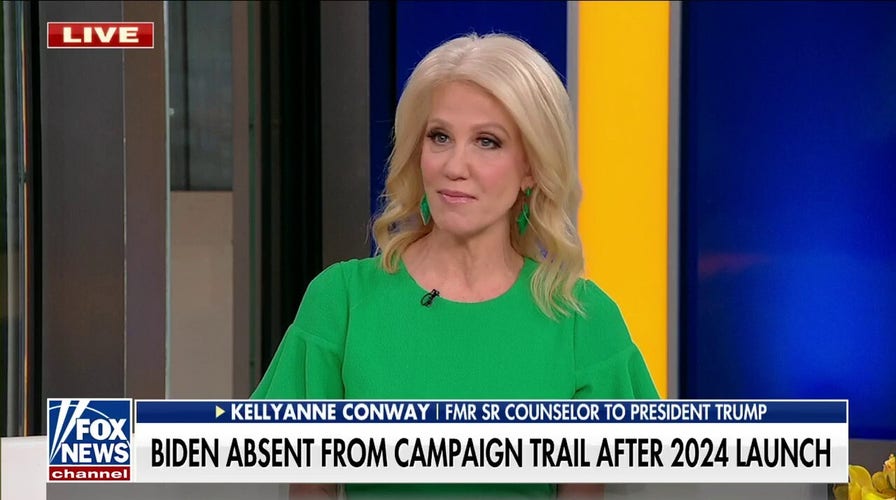 Kellyanne Conway slams Biden for 'no-show presidency' following 2024 announcement