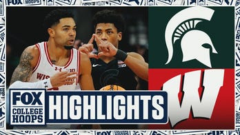 No. 10 Michigan State Spartans vs. Wisconsin Badgers Highlights 🏀 FOX College Hoops