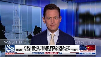 Pence kicks off first full day of campaigning in Iowa