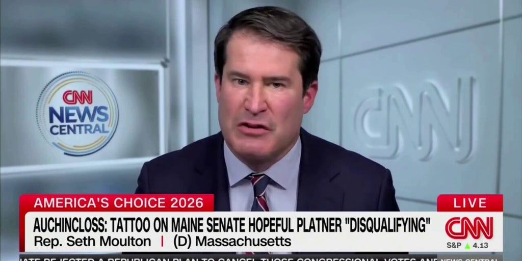 Seth Moulton claims Platner's tattoo is not 'disqualifying'