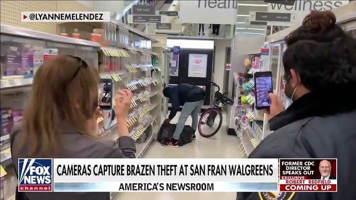 Shocking footage captures brazen theft at San Francisco Walgreens
