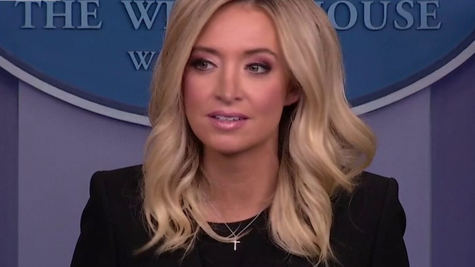 Kayleigh McEnany pledges ‘never to lie’ at first White House briefing